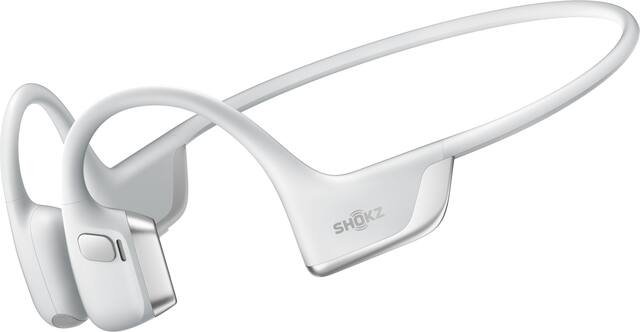 Shokz - OpenRun Pro 2 Wireless Bone Conduction Open-Ear Bluetooth Sports Headphones - Silver