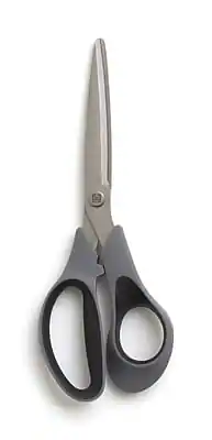 TRU RED - TRU RED™ 8" Titanium Coated Scissors, Straight Handle (TR55025) - Gray