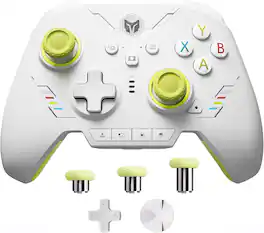 BigBig Won - Rainbow 2 SE Bluetooth Wireless Controller with Motion Control Aim, Hall Effect Triggers for Switch, PC - Green