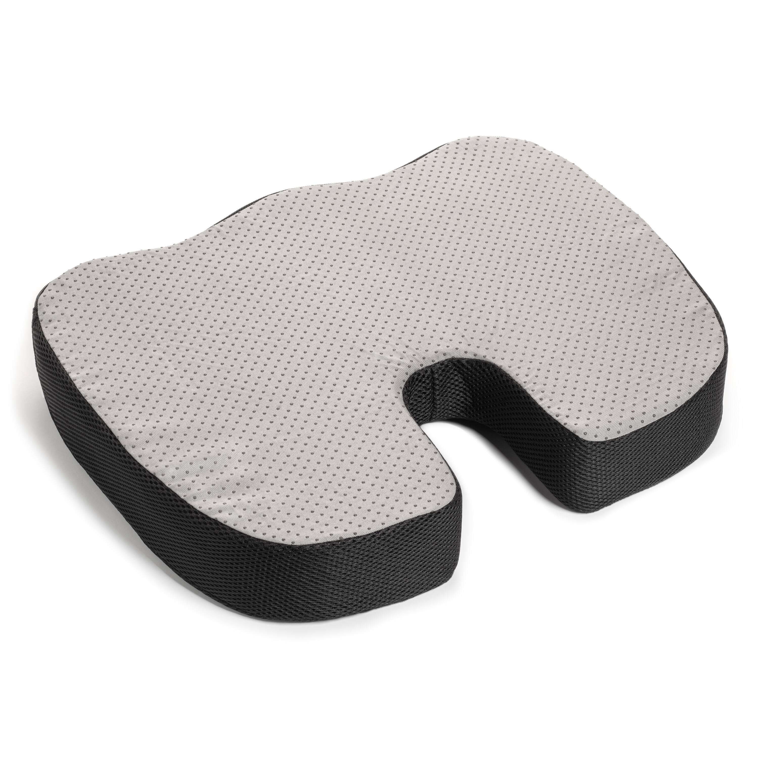 Back. Platinum-Level Comfortable - Platinum-Level Comfortable Ergonomic Memory Foam Lumbar & Seat Cushion Back,Tailbone Pain Relief - Black.