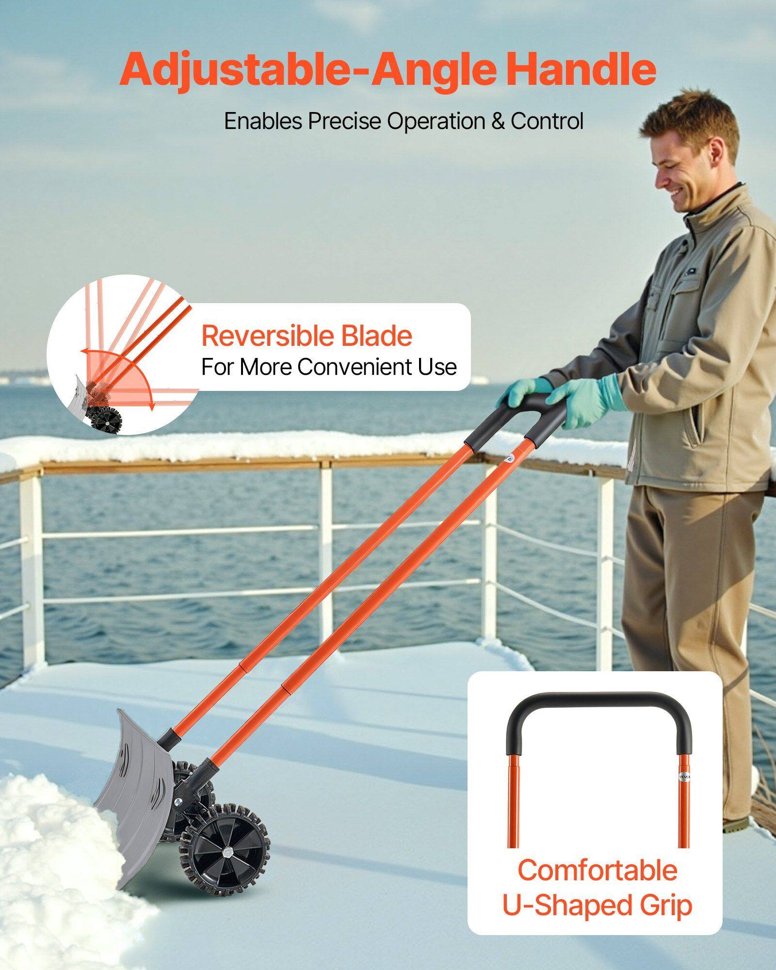 Adjustable-Angle Handle  
Enables Precise Operation & Control  

Reversible Blade  
For More Convenient Use  

Comfortable U-Shaped Grip