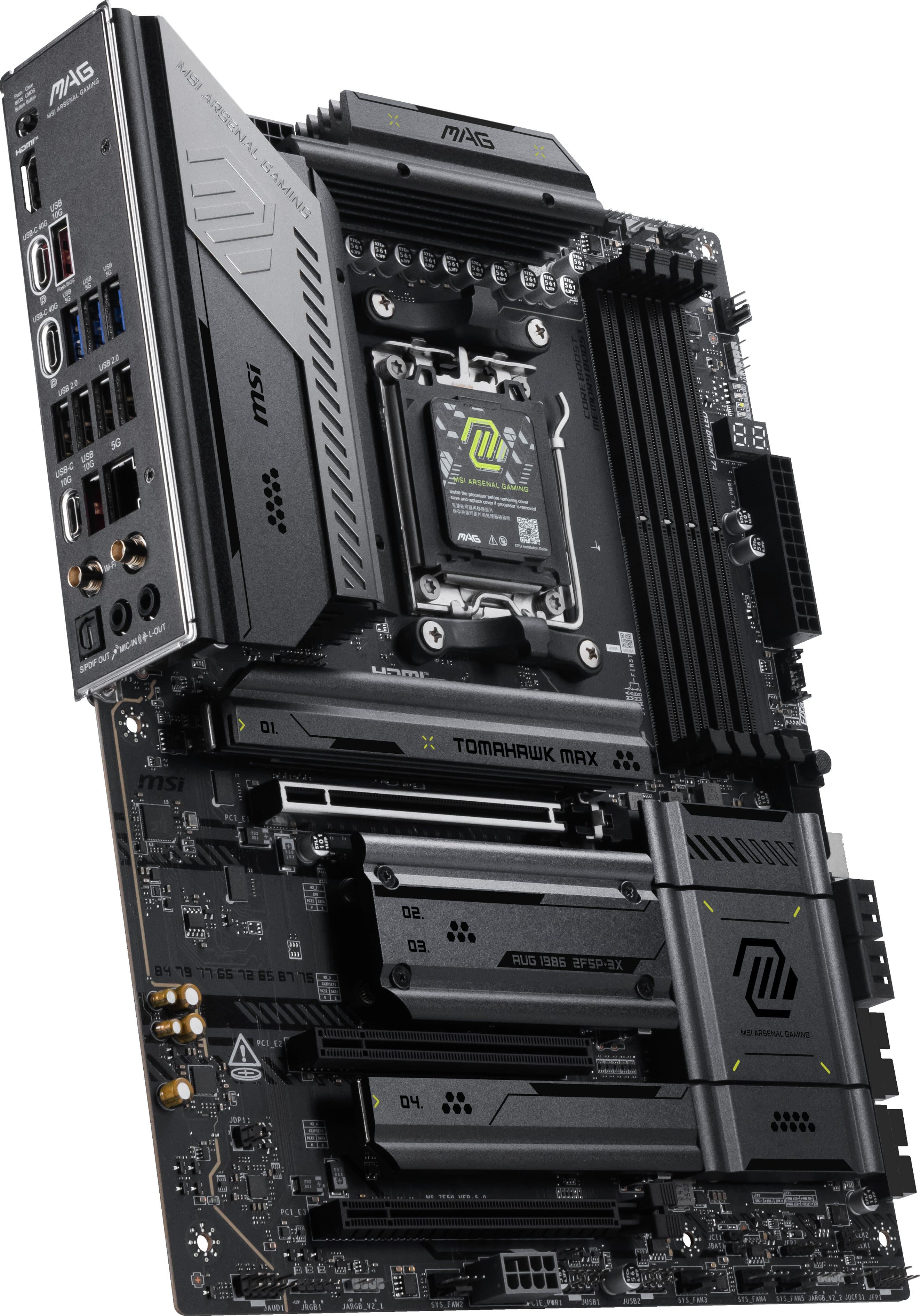 MSI MAG X870E TOMAHAWK MAX WIFI (Socket AM5) AMD X870E ATX DDR5 Wi