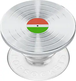 PopSockets - Adhesive PopGrip Universal Grip & Stand for Cell Phones - BS-45rom Silver