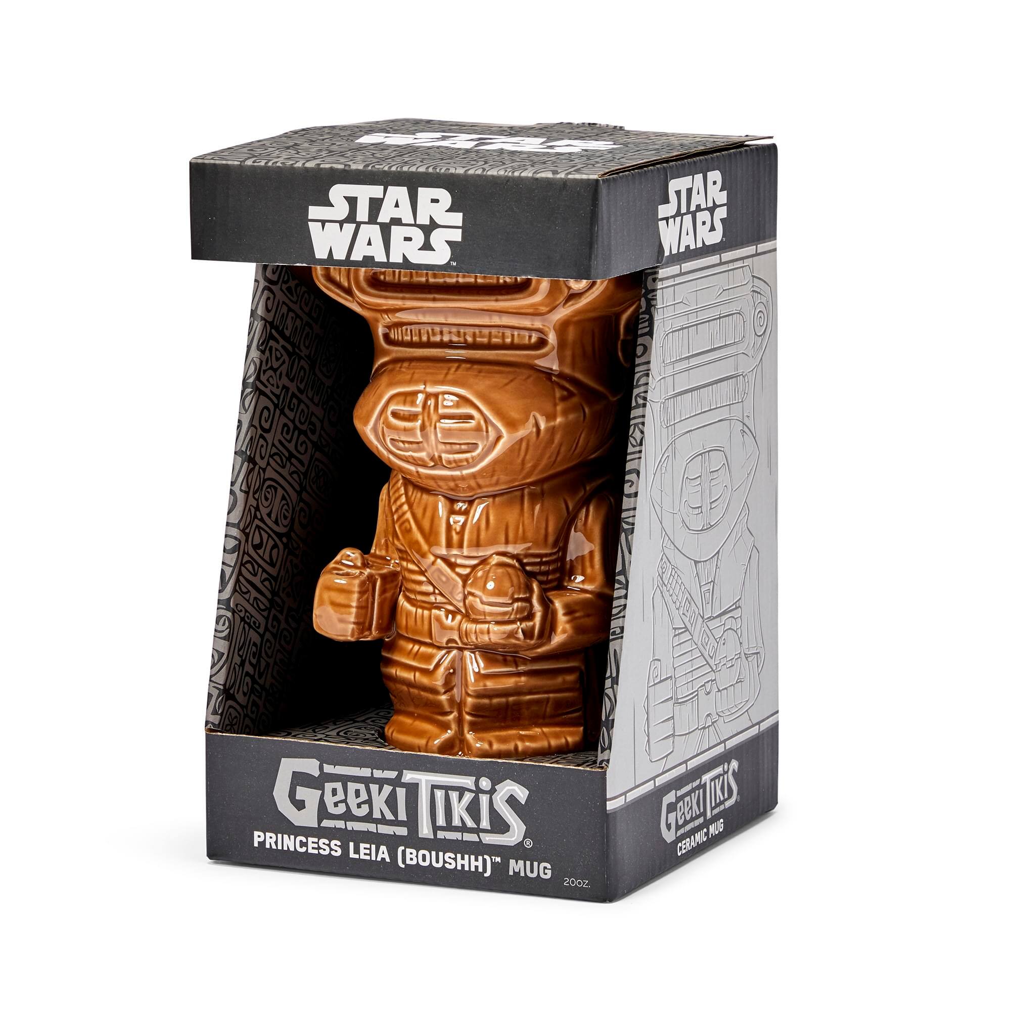 STAR WARS  
Geeki Tikis  
PRINCESS LEIA (BOUSHH)™ MUG  
20oz.  
CERAMIC MUG