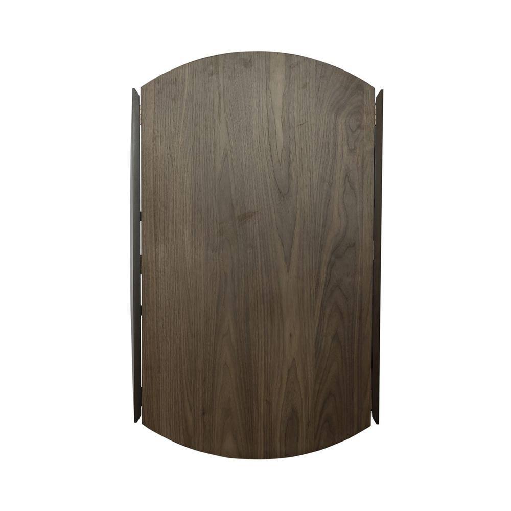 Back. Liberty Furniture Industries - Space Savers Drop Leaf Table in Satin Walnut - Brown.