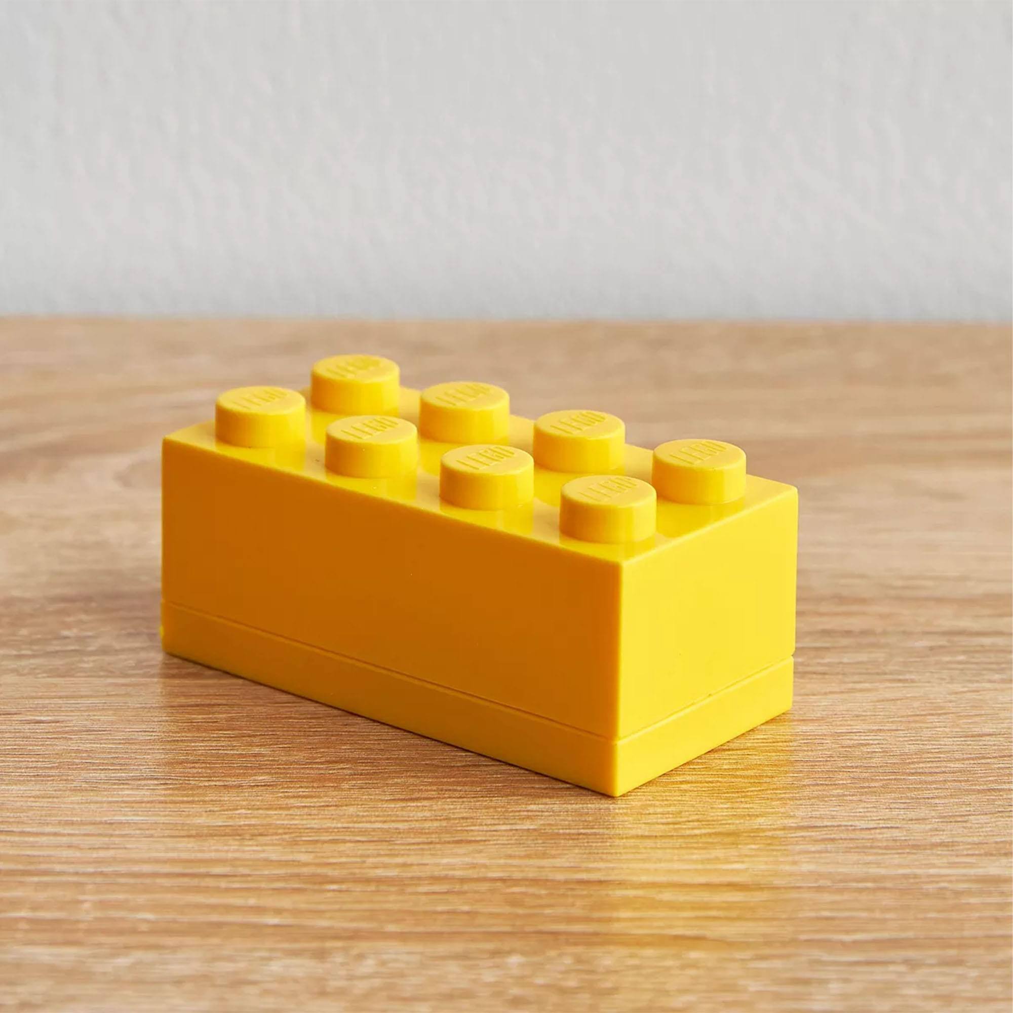Alt View 1. Room Copenhagen - LEGO Mini Box 8, Bright Yellow - Yellow.