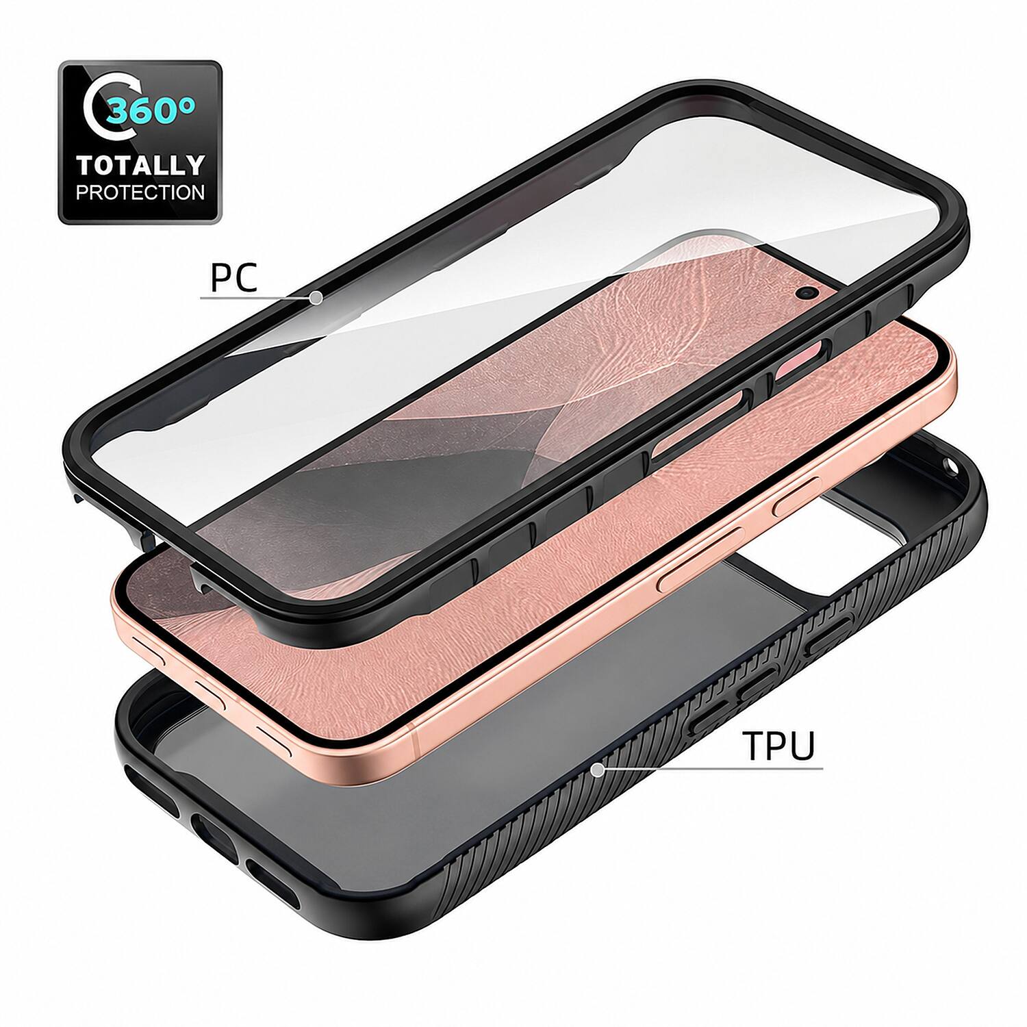 UUCOVER Matte Translucent Case for Google Pixel 11 / 11 Pro, 360° Full ...
