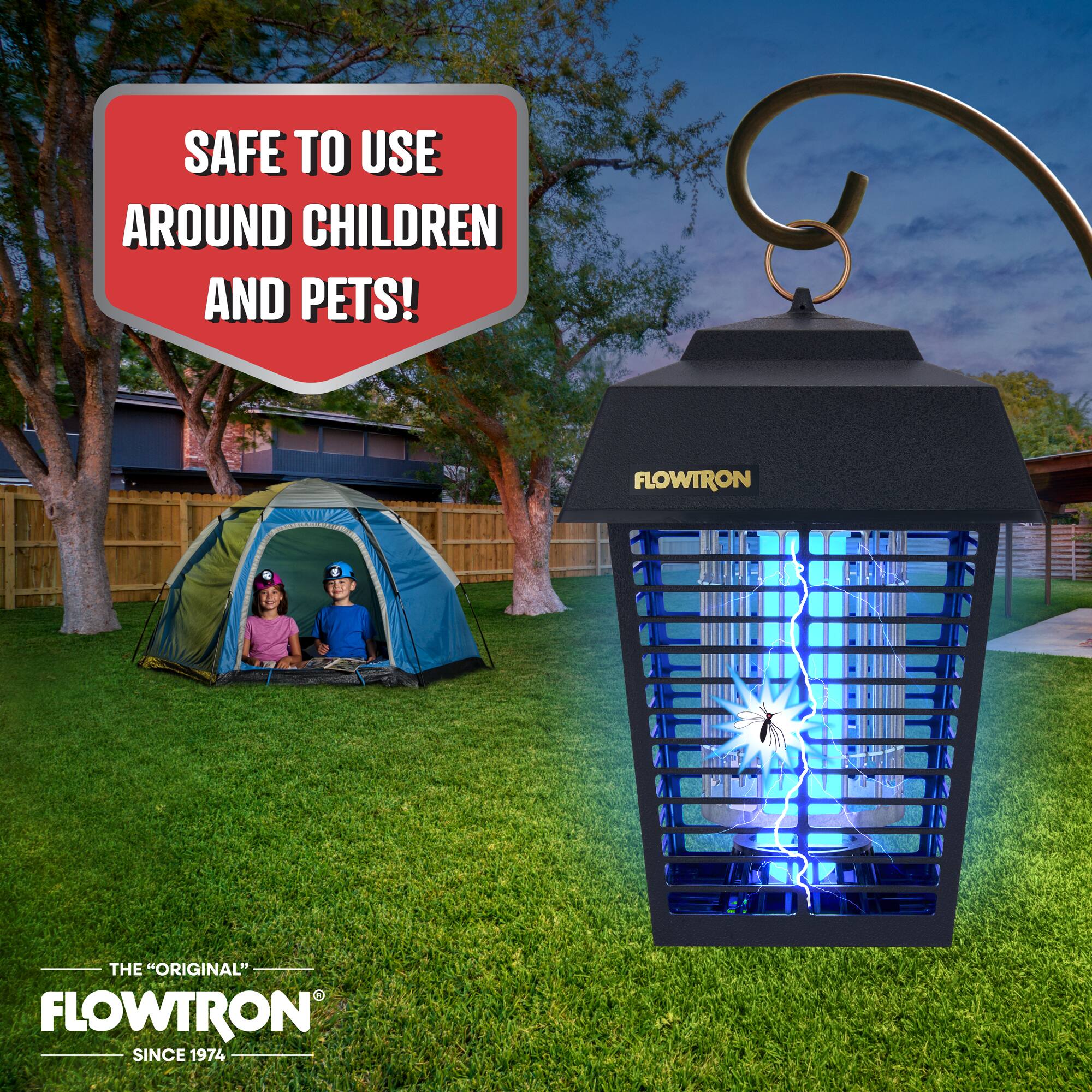 FLOWTRON THE "ORIGINAL" FLOWTRON SINCE 1974 SAFE TO USE AROUND CHILDREN AND PETS!