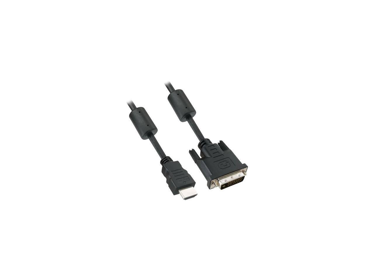 Alt View 1. Nippon Labs - Nippon Labs 6ft. DVI-D Dual Link Male to HDMI Male Cable with Ferrite Cores, 50HDMI-DVI-MM-6.