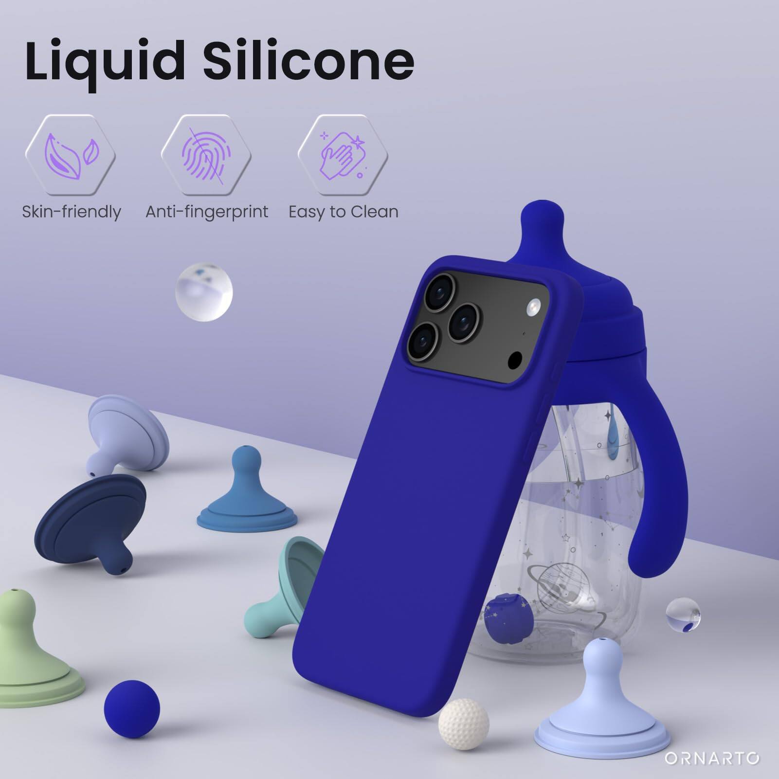 Liquid Silicone

Skin-friendly  
Anti-fingerprint  
Easy to Clean  

ORNARTO