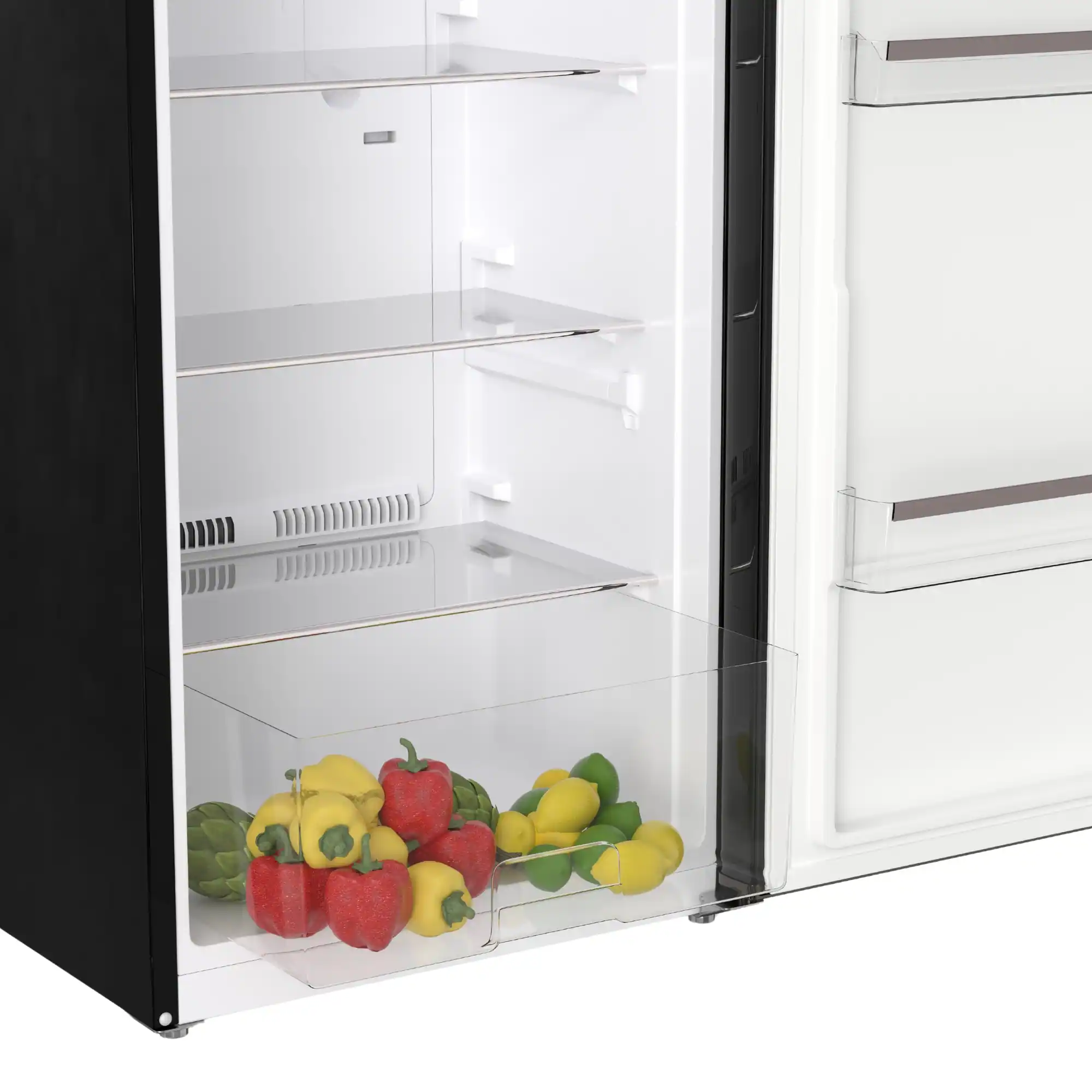 Alt View 1. Conserv - Conserv 11cf Classic Retro Refrigerator 24 in Frost Free Eco R600a 110V - Black.