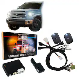 MPC - 1-Button Remote Start Kit 2022-2024 Toyota Tundra Hybrid Push To Start - Black