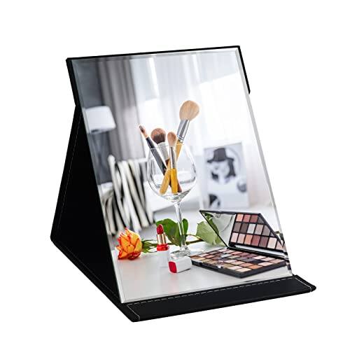 Comfort Essence - Mirror Vanity Makeup Desk Table High Quality Modern Design Elegant Stylish Professional Long Lasting - Black