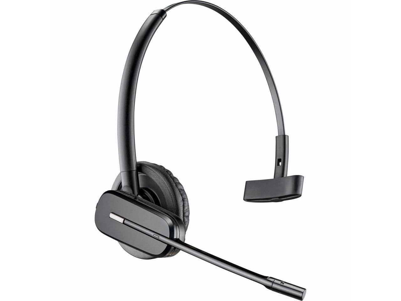 Alt View 3. HP - HP Poly Spare CS540 Headset Mono Wireless DECT 6.0 Earbud On-ear Monaural In-ear Model 85T27AA#ABA - Black.