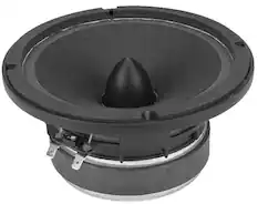 Front. Beyma - 6 Mid Bass - Black.