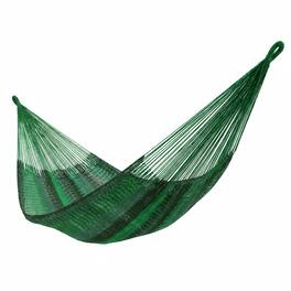 Sunnydaze - 2-Person Cotton and Nylon Woven Mayan Hammock - Meadow