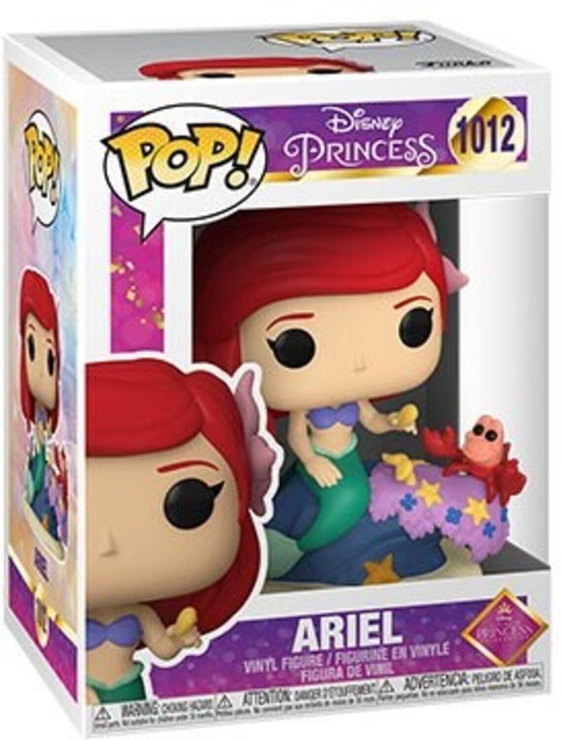 Disney 1012 POP! Princess Ariel en Vinyle / Figurine Vinyl de VN / AFOA Figura Advertencia: Peligro de Asfixia / Attention: Danger d'Asphyxie