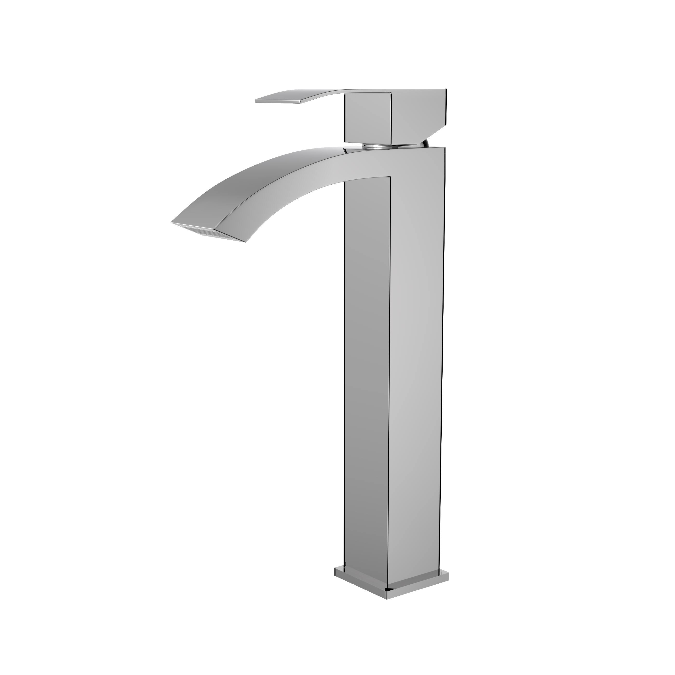 Alt View 2. Bothwa Home - Bothwa Home BF-HD1205-CH 6 - Inch Joss Single Handle Bathroom Faucet in Chrome Finish - Chrome.