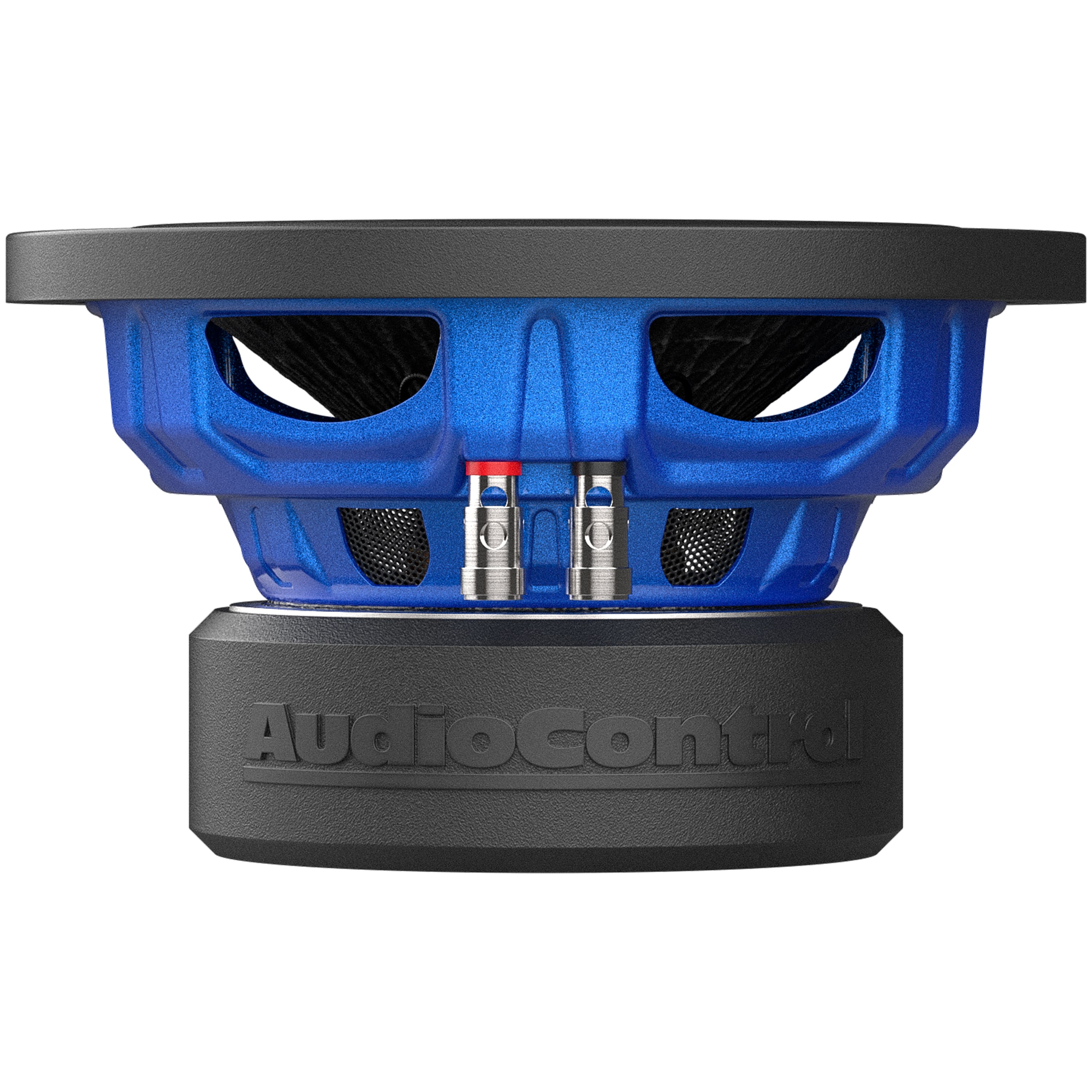 Alt View 16. AudioControl - Spike Series 8” Single-Voice-Coil 4-Ohm High-Performance Subwoofer - Black/Blue.