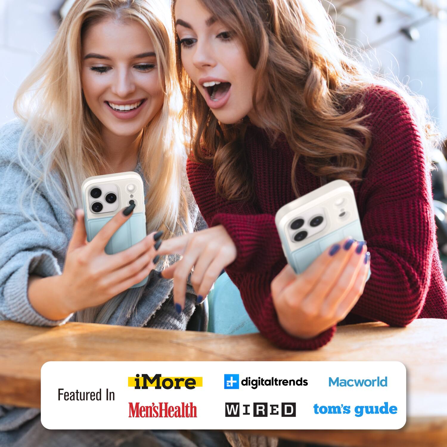 iMore  
Featured In  
Men's Health  
digitaltrends  
Macworld  
WIRED  
tom's guide