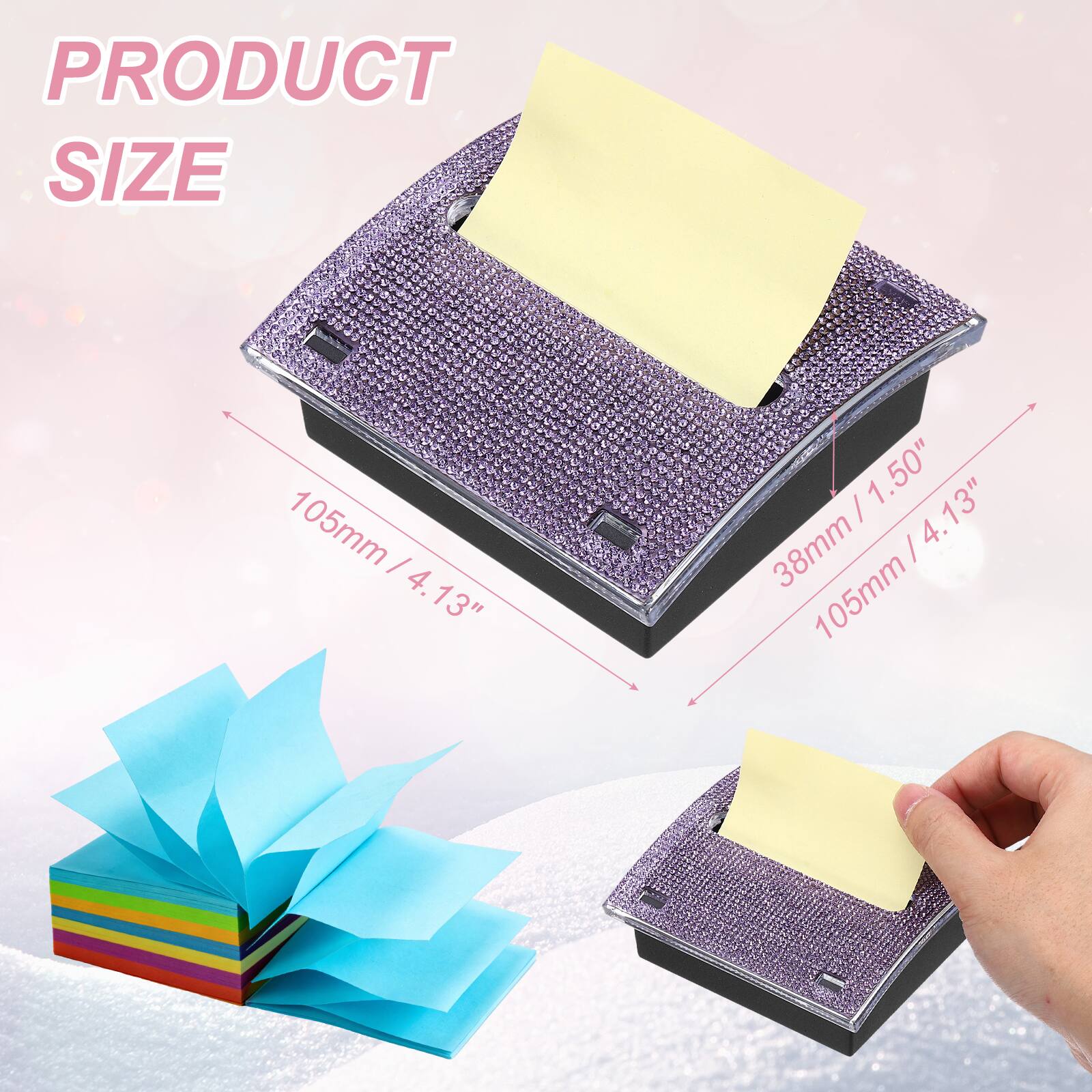 PRODUCT SIZE

105mm / 4.13" / 1.50"

38mm / 4.13"