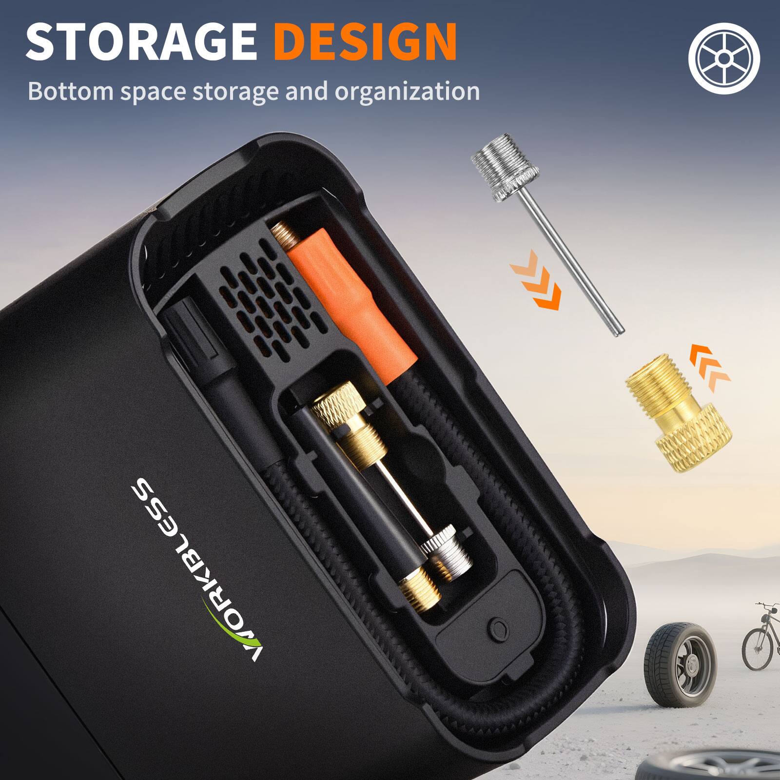 STORAGE DESIGN  
Bottom space storage and organization