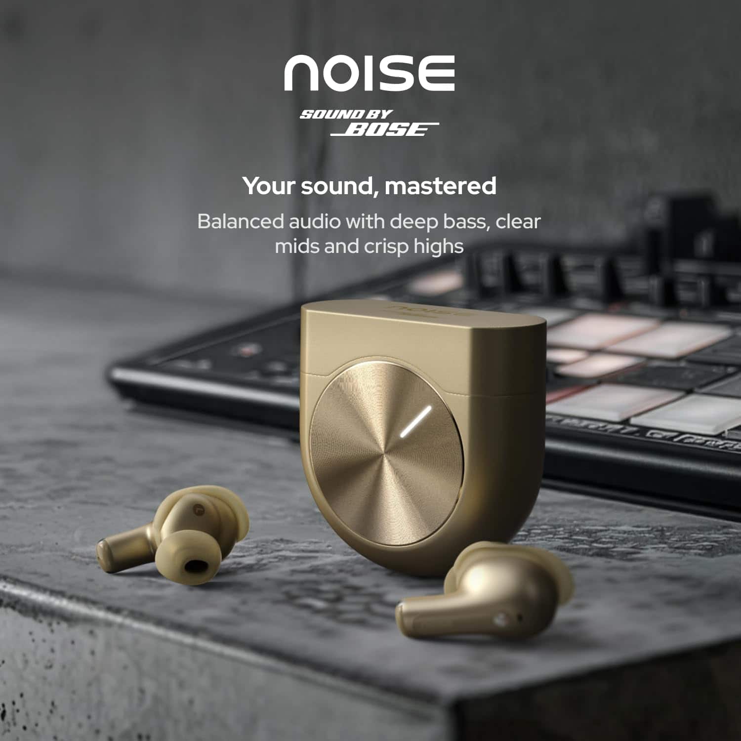 Noise Master Buds 2 with SoundByBose (2026) Aurum - Best Buy