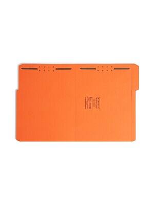 Alt View 1. Smead - Reinforced Classification Folders, 1/3-Cut Tab, Letter Size, Orange, 50/Box  - Orange.