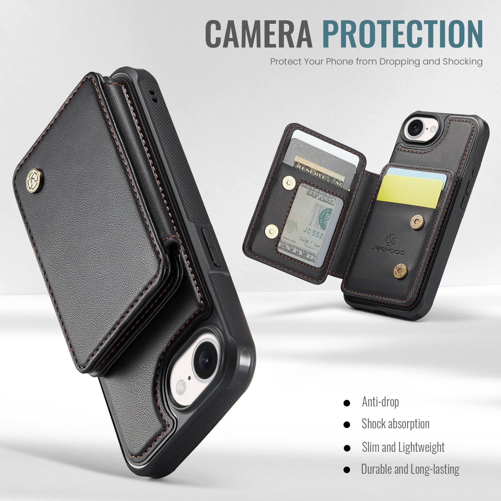CAMERA PROTECTION  
Protect Your Phone from Dropping and Shocking  

F RENERVE N DE - JC552  

COOHER  
Anti-drop  
Shock absorption  
Slim and Lightweight  
Durable and Long-lasting