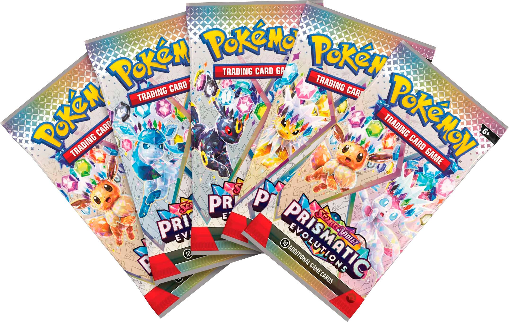 PokeMon Trading Card Game: 6+ S & E Prismatic Violet 10 Additional Cards