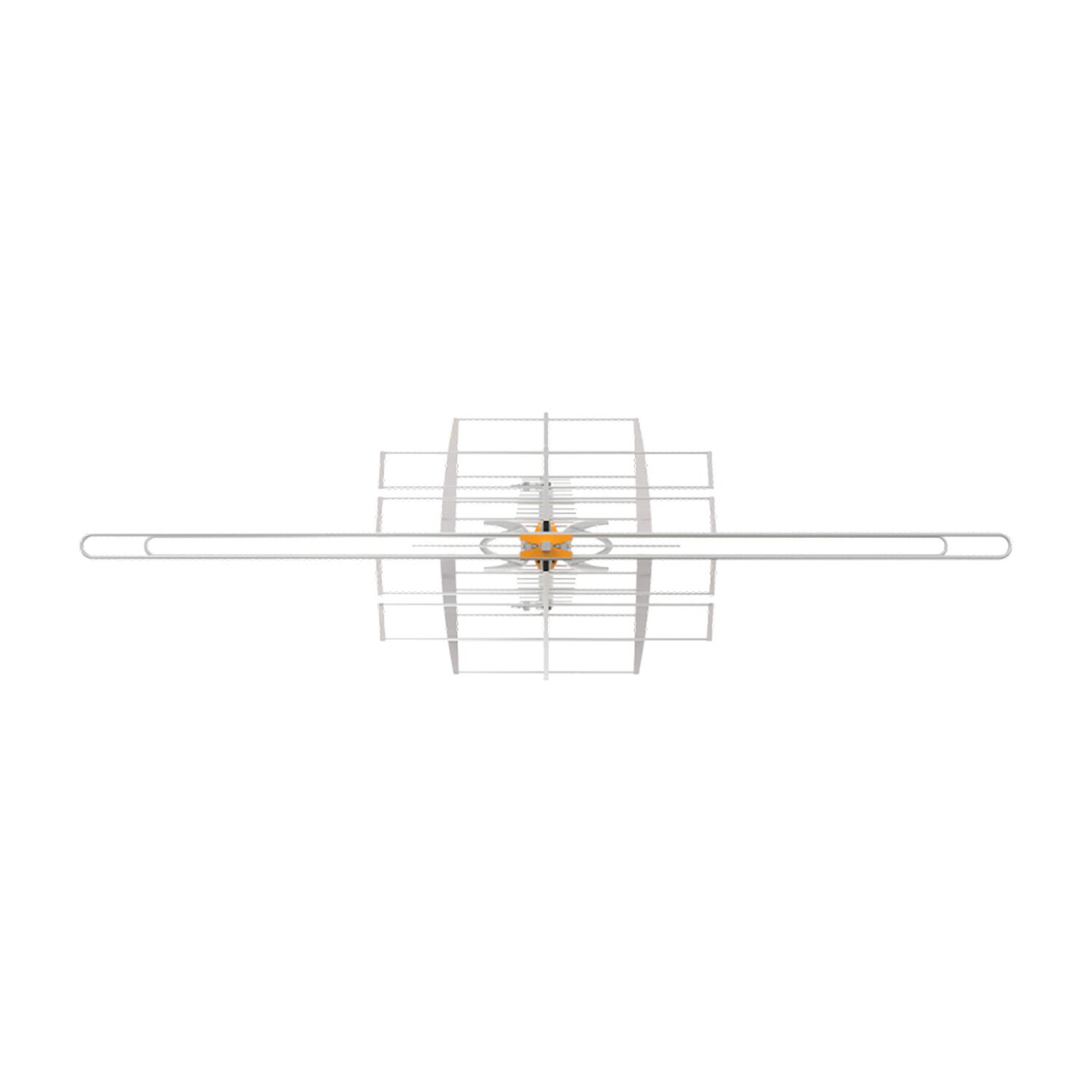 Alt View 5. Televes - Televes 148383 Dat Series Boss Mix Lr Low-vhf/high-vhf/uhf Antenna - Orange.