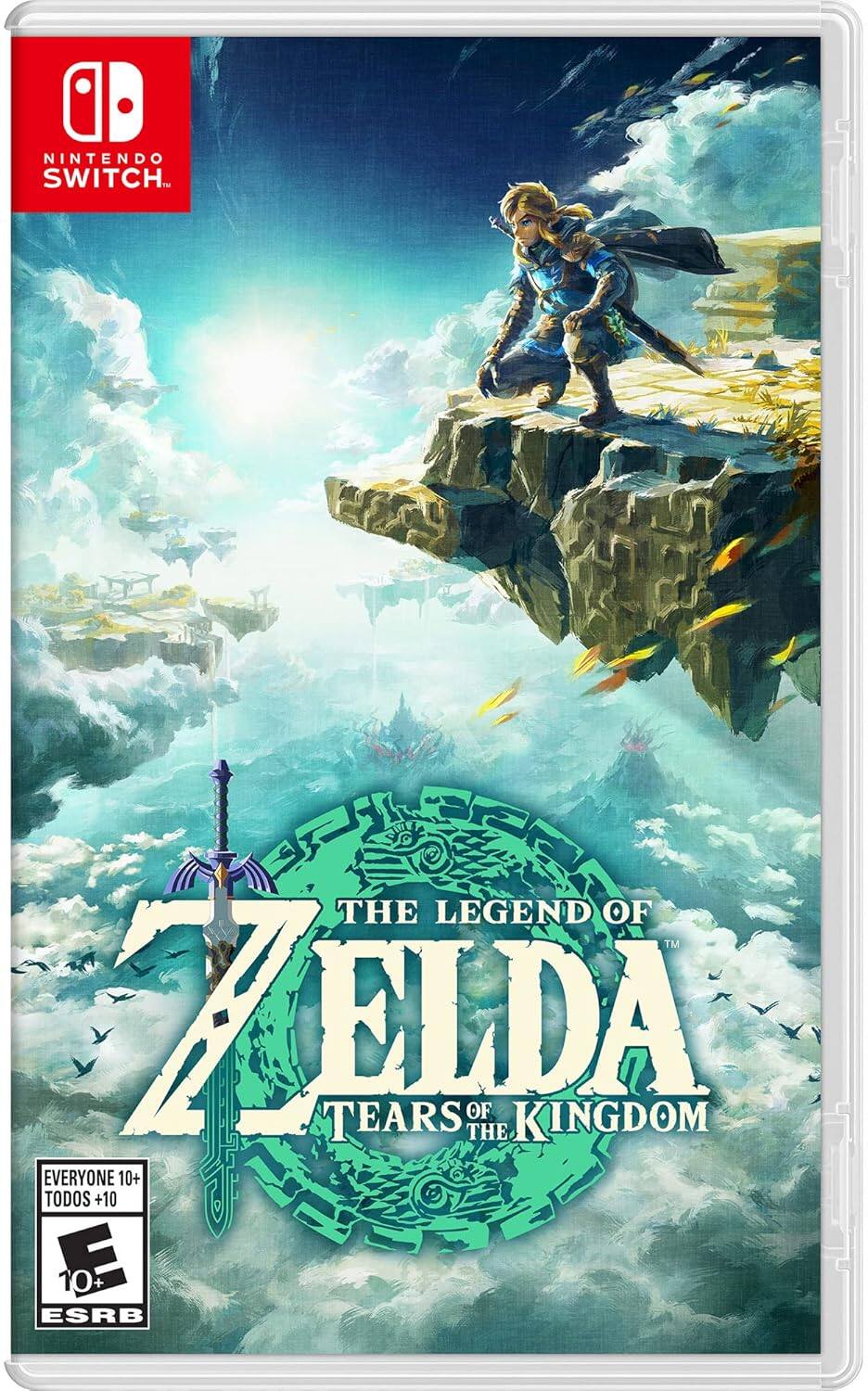 NINTENDO SWITCH

THE LEGEND OF ZELDA TEARS OF THE KINGDOM

EVERYONE 10+ TODOS +10

E 10+ ESRB