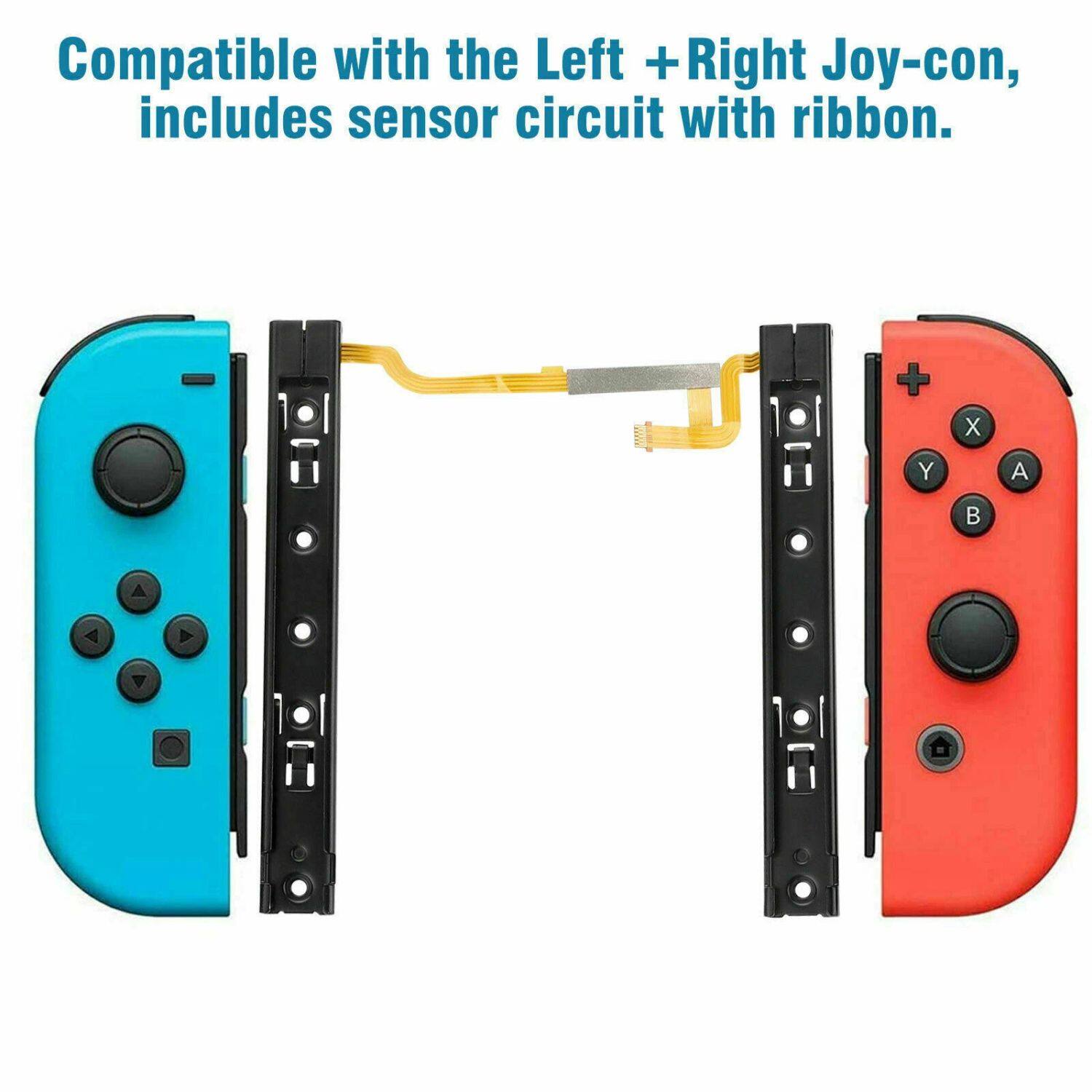 Compatible with the Left + Right Joy-con, includes sensor circuit with ribbon.