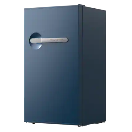Front. Frigidaire - Frigidaire 1.6 cu ft Compact Mini Fridge, Perfect for Home or Office, Retro Series, 3.2 cu ft - Blue.