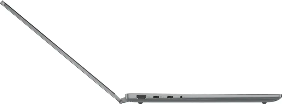Alt View 17. Lenovo - IdeaPad 5x - Copilot+ PC - 2-in-1 14" (WUXGA) Touchscreen Laptops-  Snapdragon X Plus - 16GB - 512GB SSD - Luna Grey.