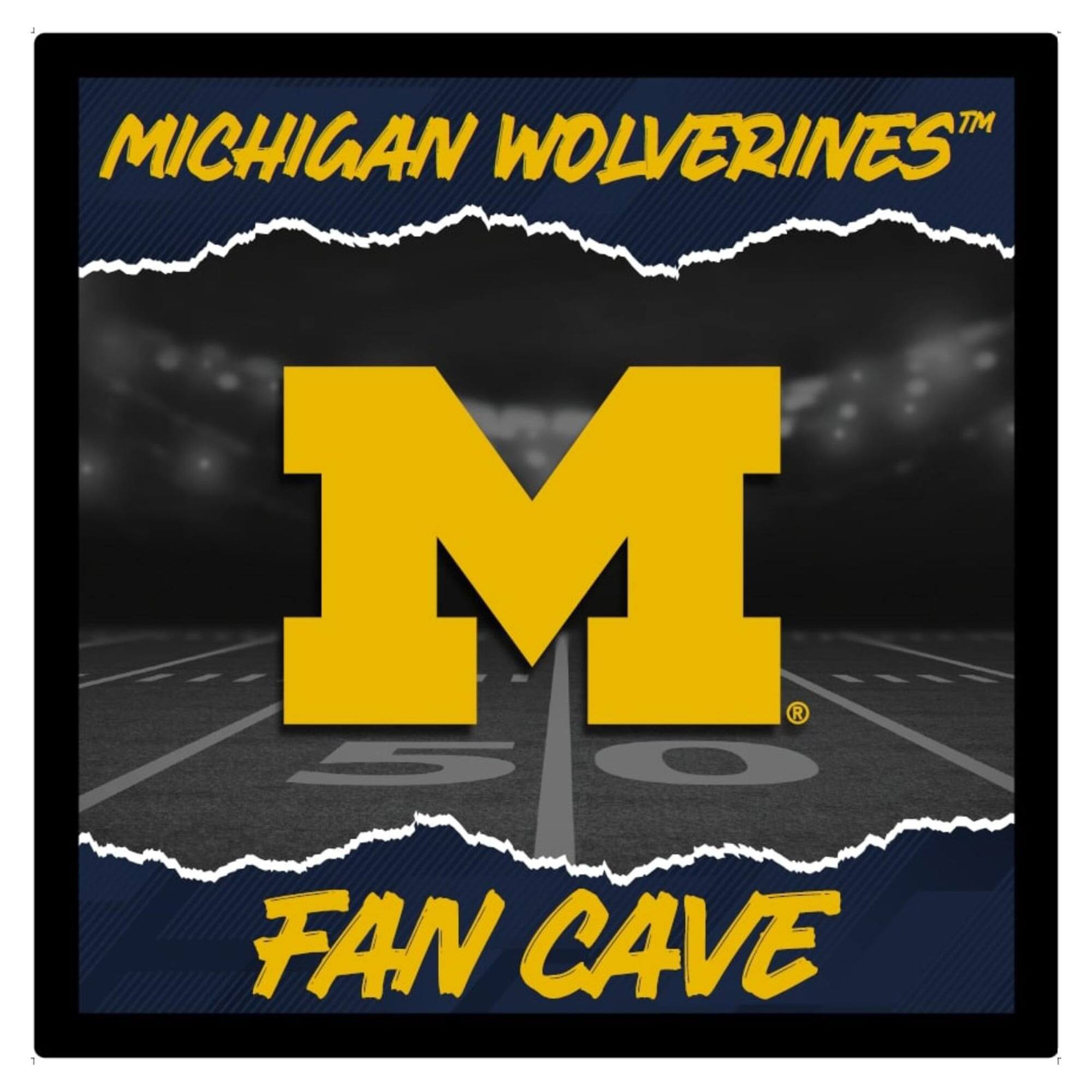 MICHIGAN WOLVERINES™  
M  
FAN CAVE