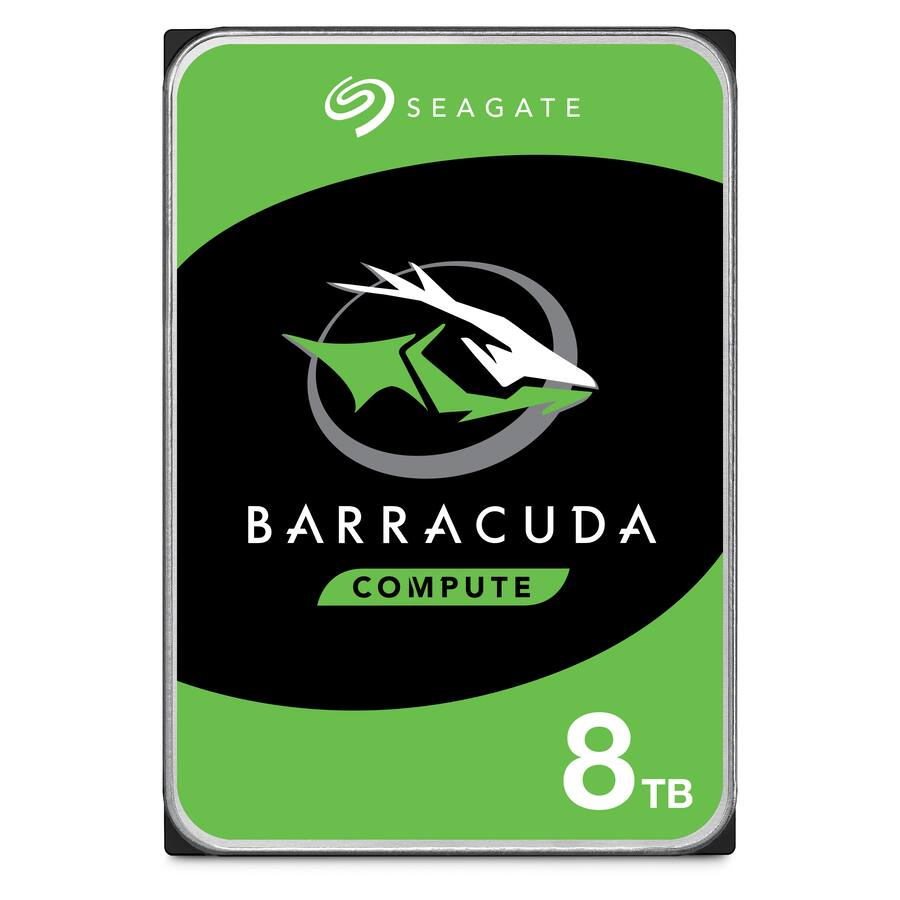合計16TB Seagate Barracuda 8TB HDD×2 Seagate Barracuda 8TB Internal Hard Drive for Desktops