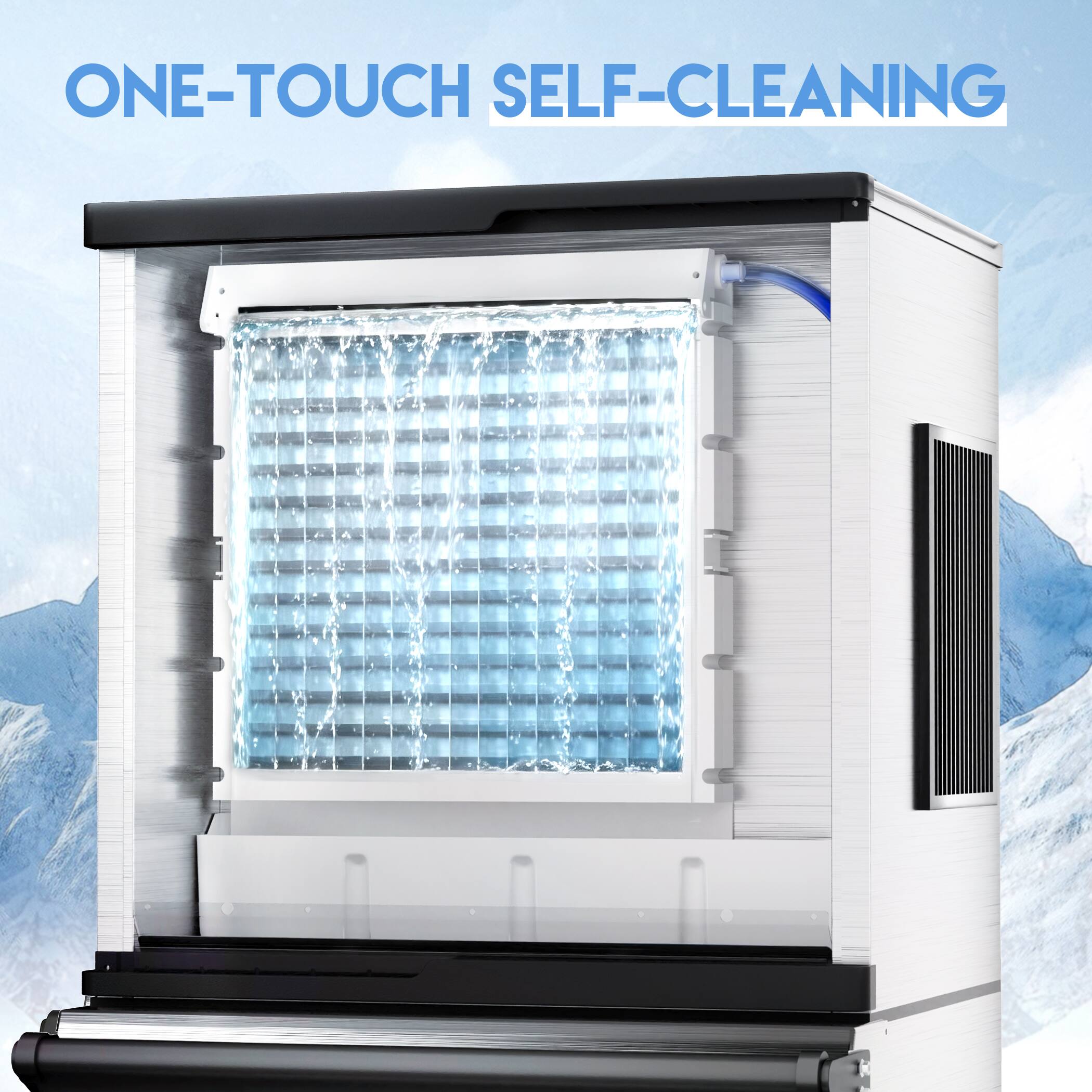 ONE-TOUCH SELF-CLEANING