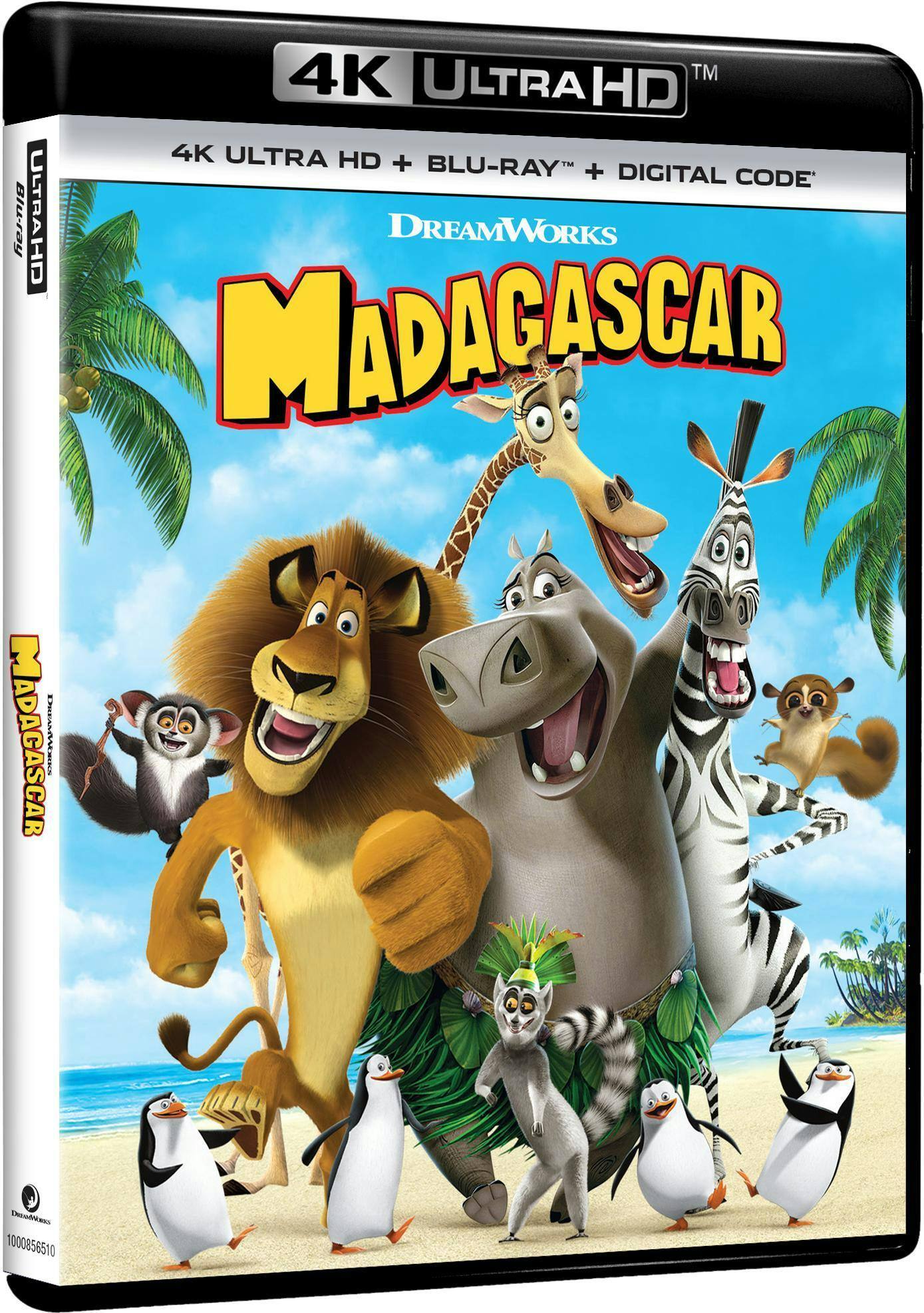 Angle. Madagascar   - 4K Blu-Ray.