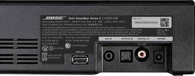 Bose Solo Soundbar Series 2 Black 885886-0010 - Open Box Bose Solo Soundbar Series 2 Black 885886-0010 - Open Box