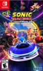 "Sonic Racing Cross-Worlds Nintendo Switch. ESRB Rating: Everyone (E) Sega."