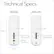 Technical Specs
**ROUTER**
- Sync
- (Four) 2.5 Gig Ethernet ports
- 10 Gig Internet port
- 10.64 in
- 5.78 in
**SATELLITES**
- Sync
- (Four) 2.5 Gig Ethernet ports