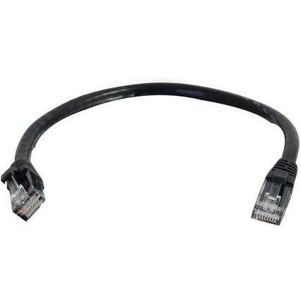 Front. C2G - 757120039877 20-feet CAT6 Ethernet Network Patch Cable - Black - Snagless - Unshielded (UTP) - RJ-45 Male to RJ-45 Male - Black.