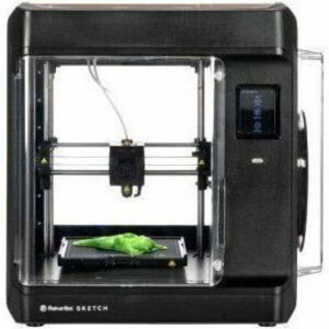 Front. MakerBot - MakerBot Sketch 3D Printer (Basic - Printer Only) - White.
