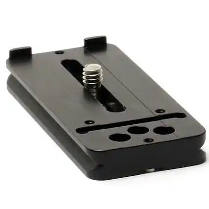 Front. Wimberley - Wimberley P10 3.3" Arca-Type Quick Release Plate for Telephoto Lenses.