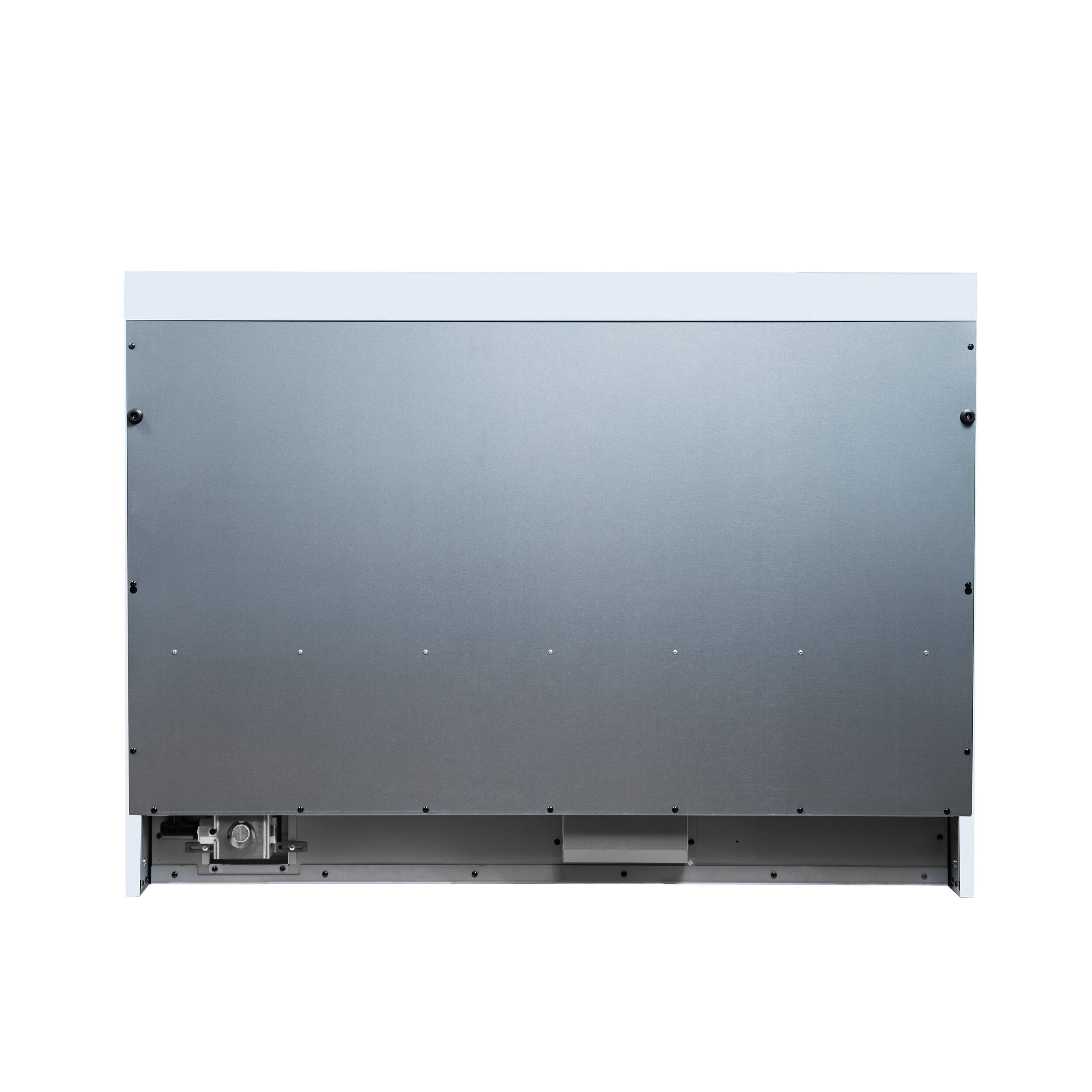 Back. Forno Appliances - Valente 48" Dual Fuel Range - White.