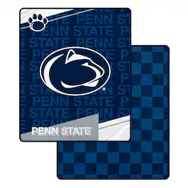 Pegasus - Penn State Nittany Lions 60" x 70" Diagonal Ghost Checkered Double-Sided Blanket - Multicolor