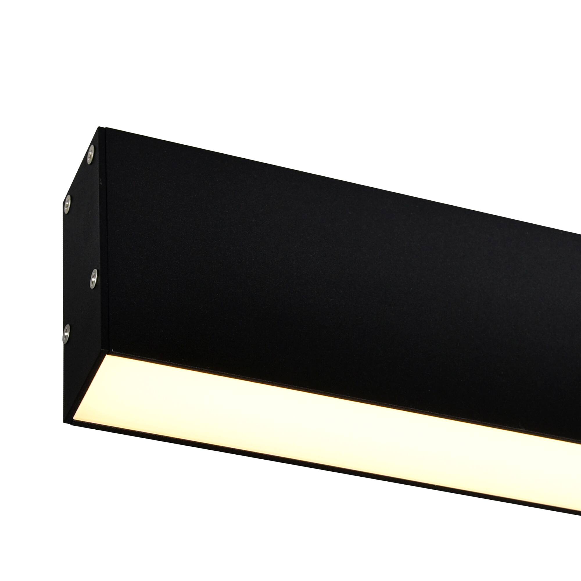 Back. CWI Lighting - Pienza 47 in LED Integrated Black Chandelier - Black.