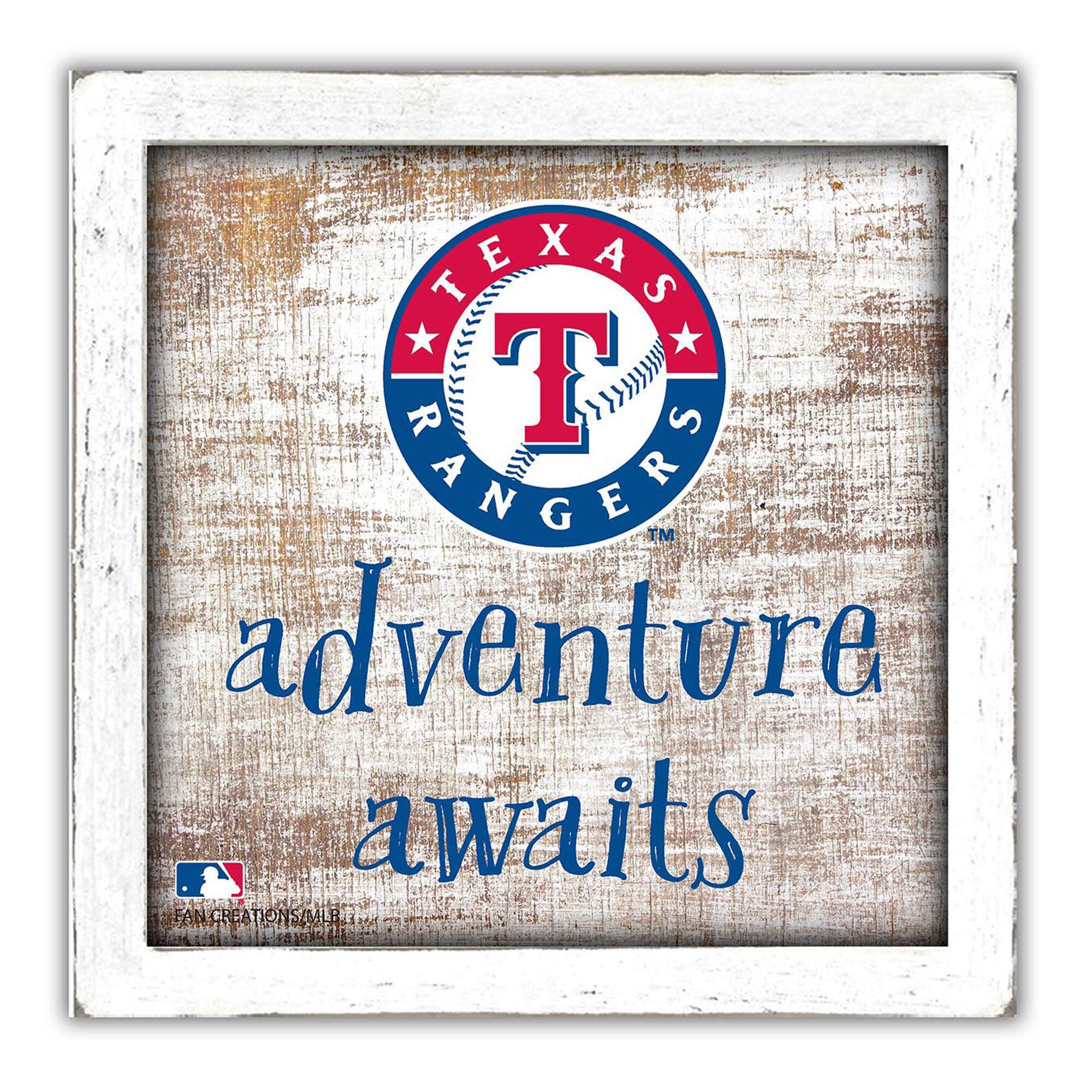 Texas Rangers 14'' x 13'' Adventure Awaits Money Box
