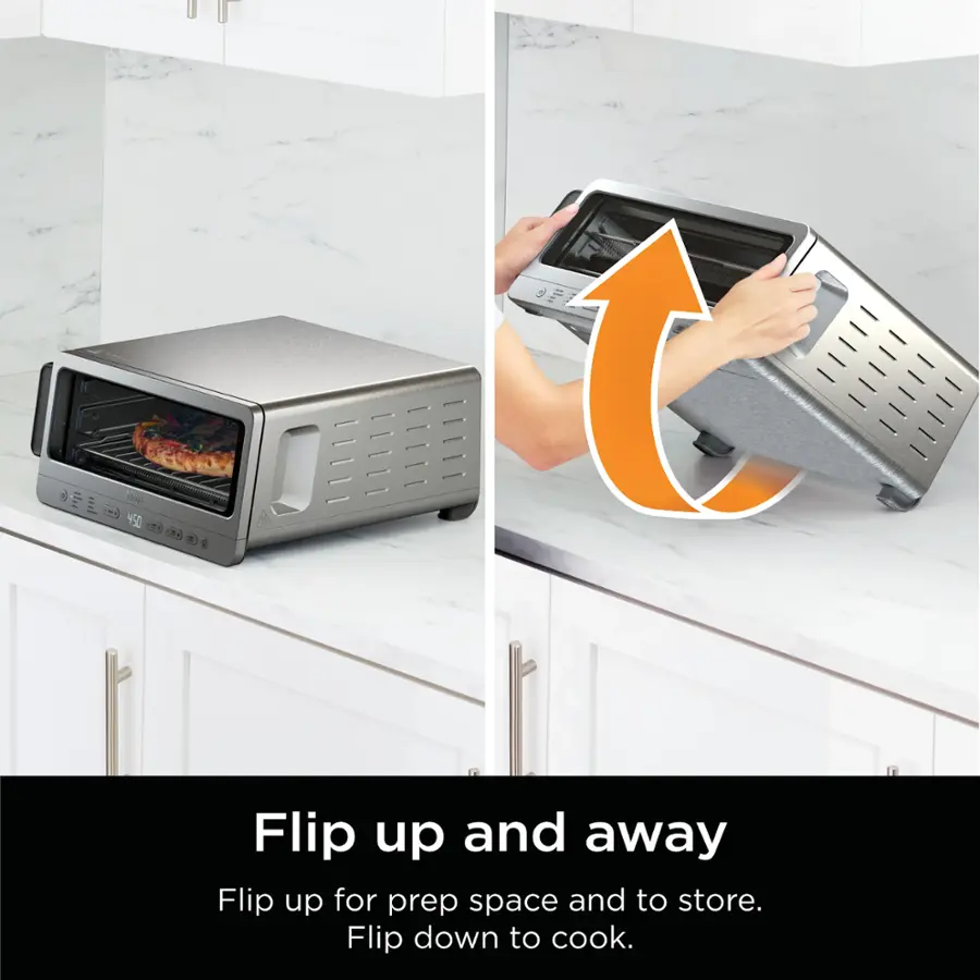 Ninja Flip Toaster Oven Air Fryer Gray SP151 Best Buy
